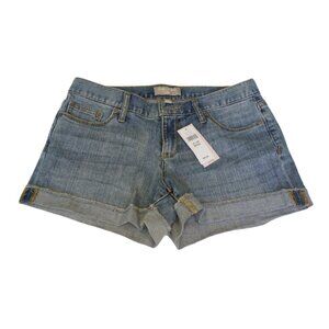 NWT Banana Republic Women's Light Wash Denim Shorts Petite 4P Size 27
